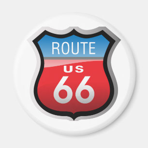 Route 66 magnet