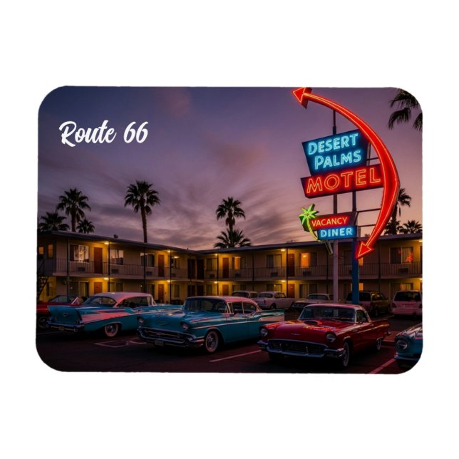 Route 66  magnet (Horizontal)