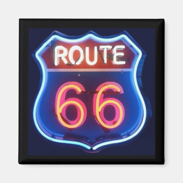 Route 66 magnet (Front)