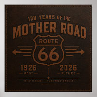 route 66 Man Cave Centennial Garage Art