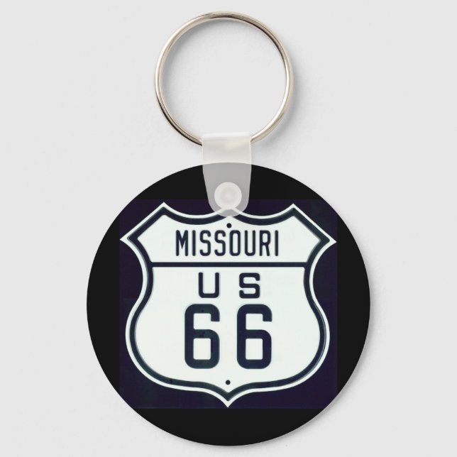 Route 66 Missouri Key Ring (Front)