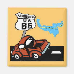 Route 66 - Mother Road Magnet