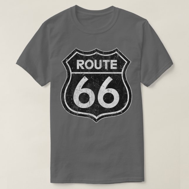 Route 66 Motorway T-Shirt (Design Front)