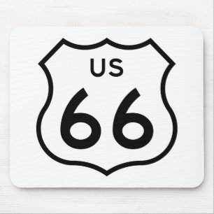 Route 66 mouse pad