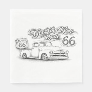 Route 66 Napkins