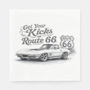 Route 66 Napkins