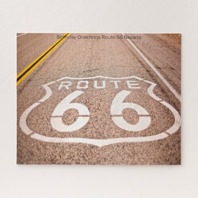 Route 66 Nevada. Jigsaw Puzzle (Horizontal)