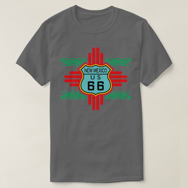 Route 66 New Mexico T-Shirt (Design Front)