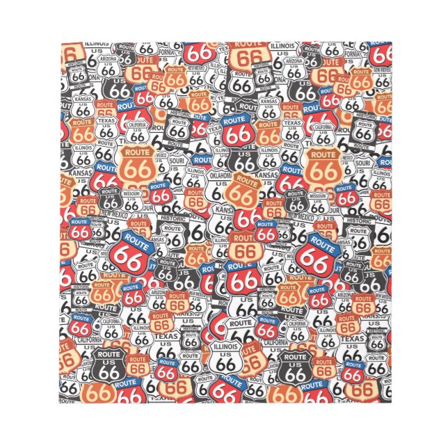 Route 66 notepad (Front)