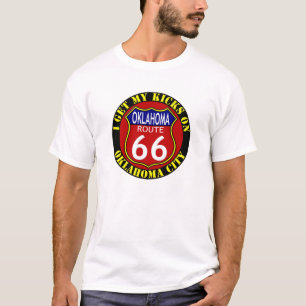 ROUTE 66 OKLAHOMA CITY OKLAHOMA T-SHIRT