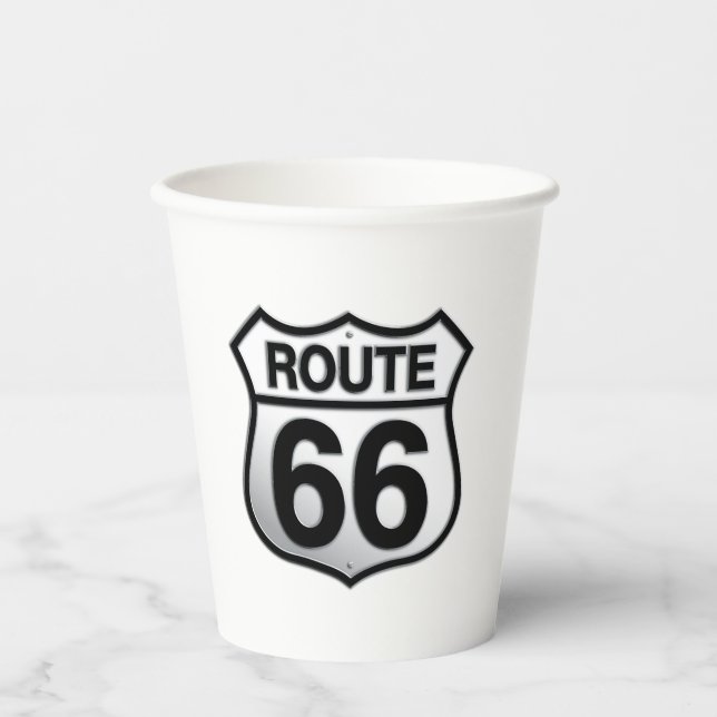 Route 66 Paper cup (Front)