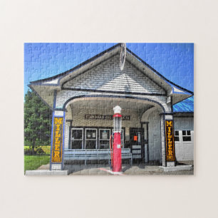 Route 66 Petrol Stations. Jigsaw Puzzle