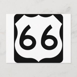 Route 66 postcard
