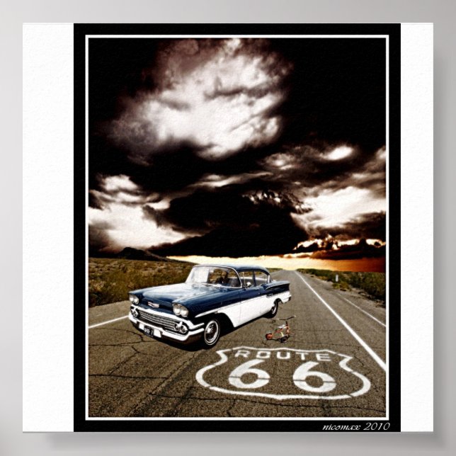 route 66 poster (Front)