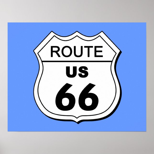 Route 66 Poster (Front)
