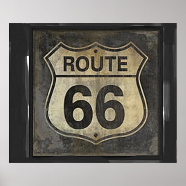 Route 66 poster (Front)