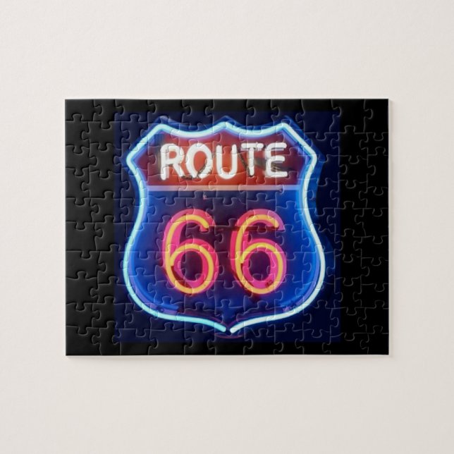 Route 66 Puzzle (Horizontal)