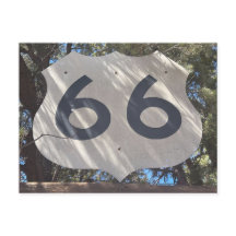 Route 66 Shield Sign