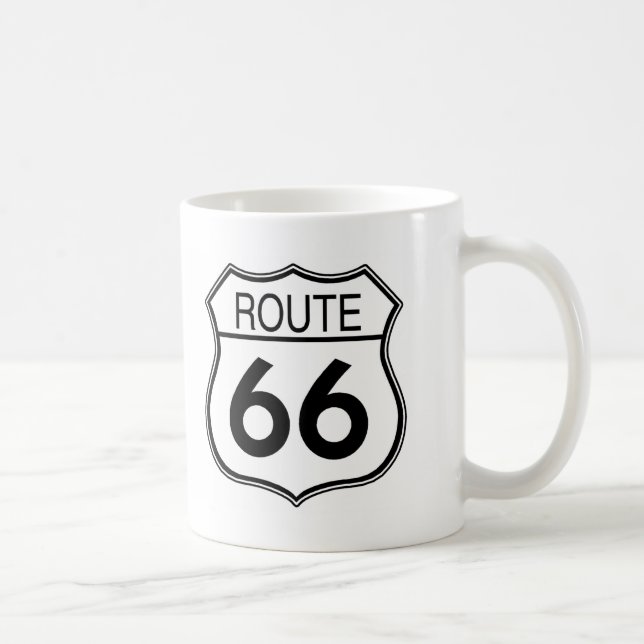 Route 66 Sign Coffee Mug (Right)
