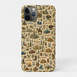 Route 66 States Pocket Tour   Case-Mate iPhone Case