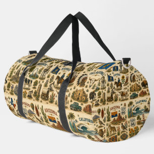 Route 66 States Weekend Tour Duffle Bag