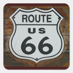 Route 66 Stickers