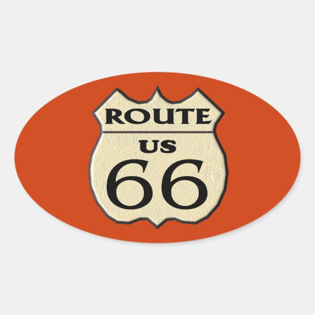 Route 66 - stickers (Front)
