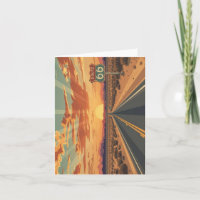 Route 66 Sunset Desert Road Travel Art