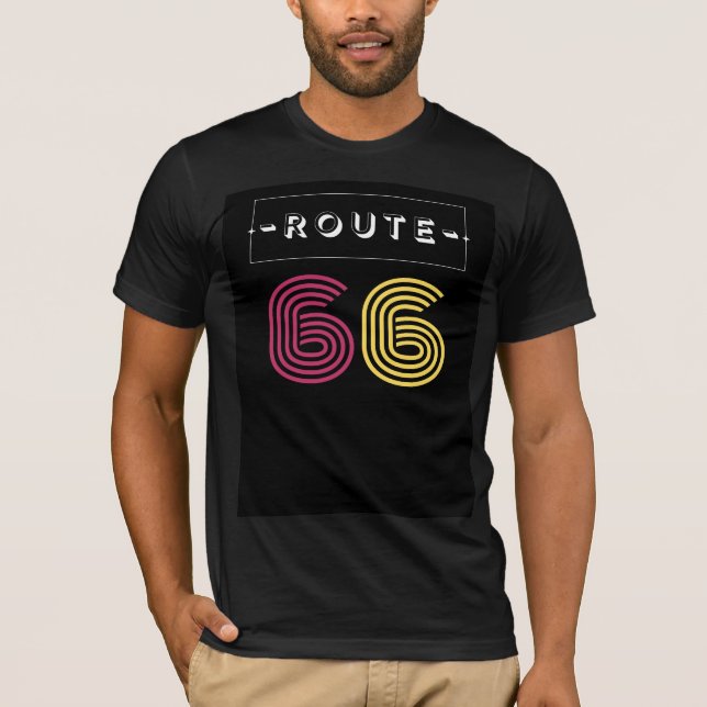 route 66  T-Shirt (Front)