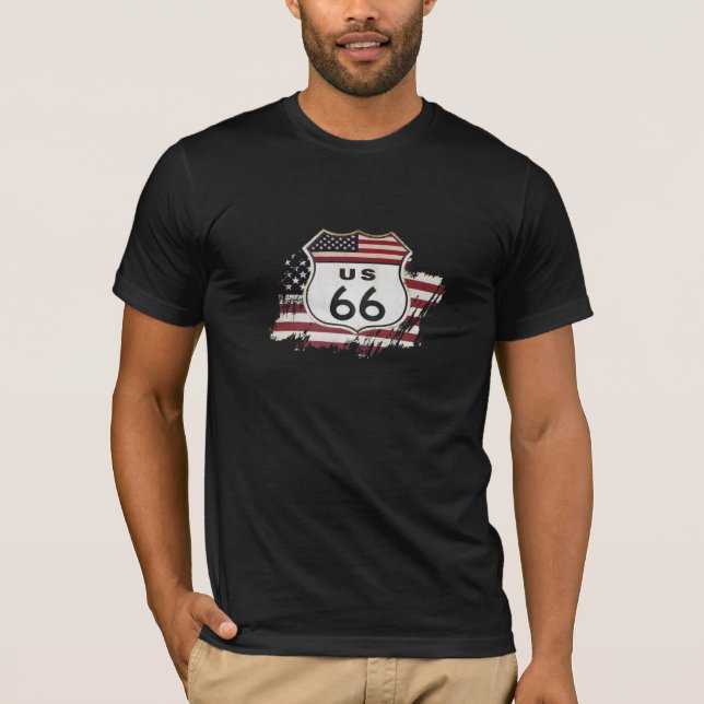 Route 66 T-Shirt (Front)