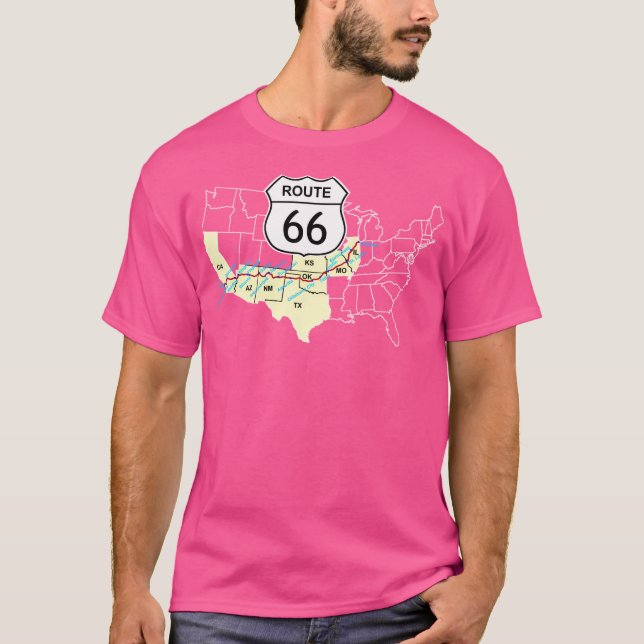 Route 66 T-Shirt (Front)