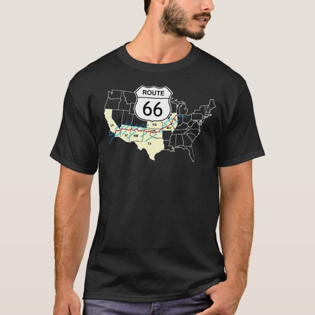 Route 66 T-Shirt (Front)