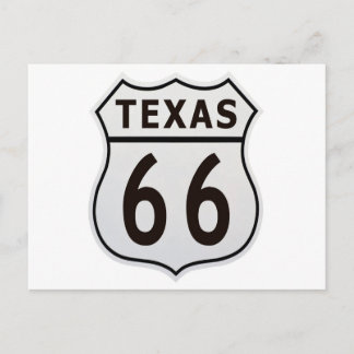 Route 66 Texas Postcard