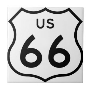 Route 66 tile