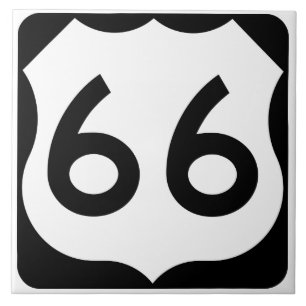 Route 66 tile