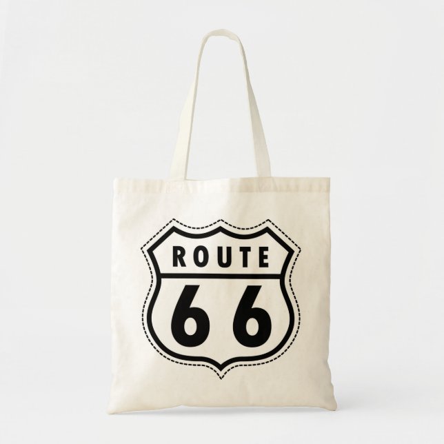 Route 66 tote bag (Front)