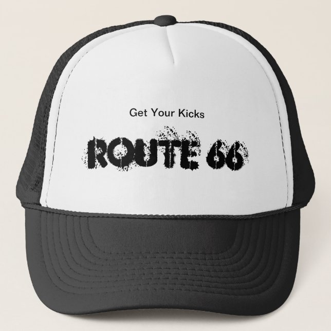 ROUTE 66 TRUCKER HAT (Front)