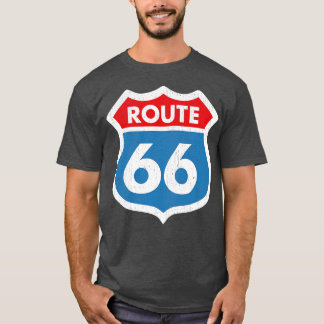 Route 66 Weathered T-Shirt