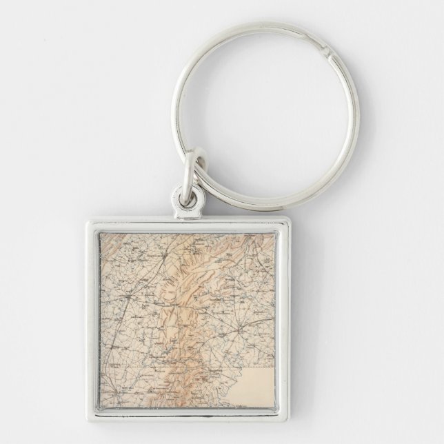 Route, Gettysburg campaign Key Ring (Front)
