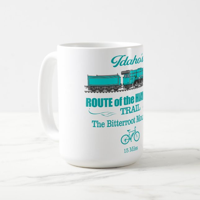 Route of the Hiawatha (RT2) Coffee Mug (Front Left)