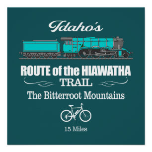 Route of the Hiawatha (RT2) Poster