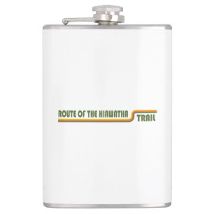 Route Of The Hiawatha Trail Hip Flask