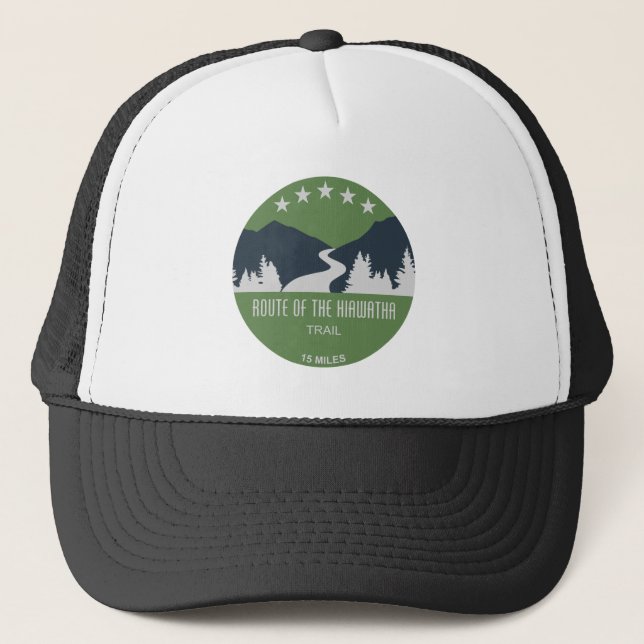 Route Of The Hiawatha Trail Trucker Hat (Front)
