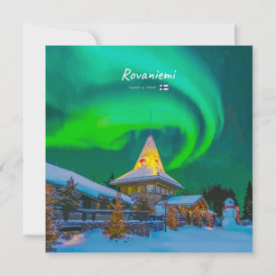 Rovaniemi, Finland Invitation