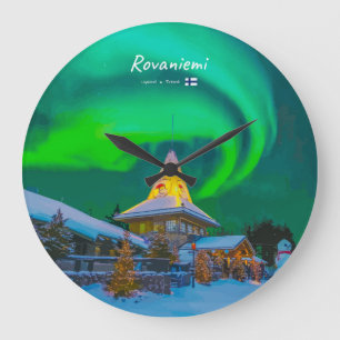 Rovaniemi, Finland Large Clock