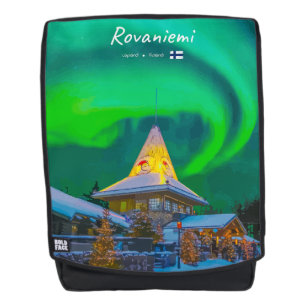 Rovaniemi, Finland - Magic Aurora Backpack