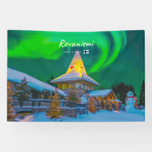 Rovaniemi, Finland - Magic Aurora Banner