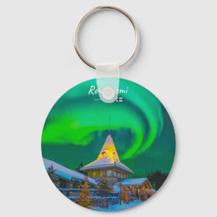 Rovaniemi, Finland - Magic Aurora Key Ring