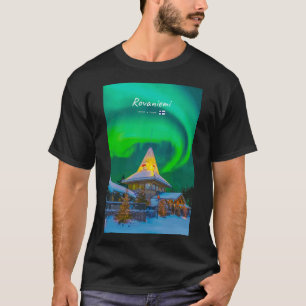 Rovaniemi, Finland - Magic Aurora  T-Shirt