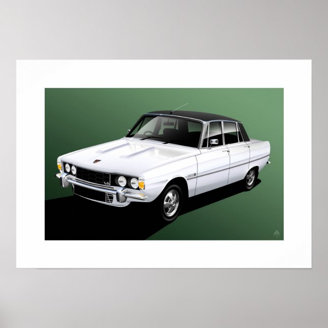 Rover P6 3500 V8 Poster (Front)